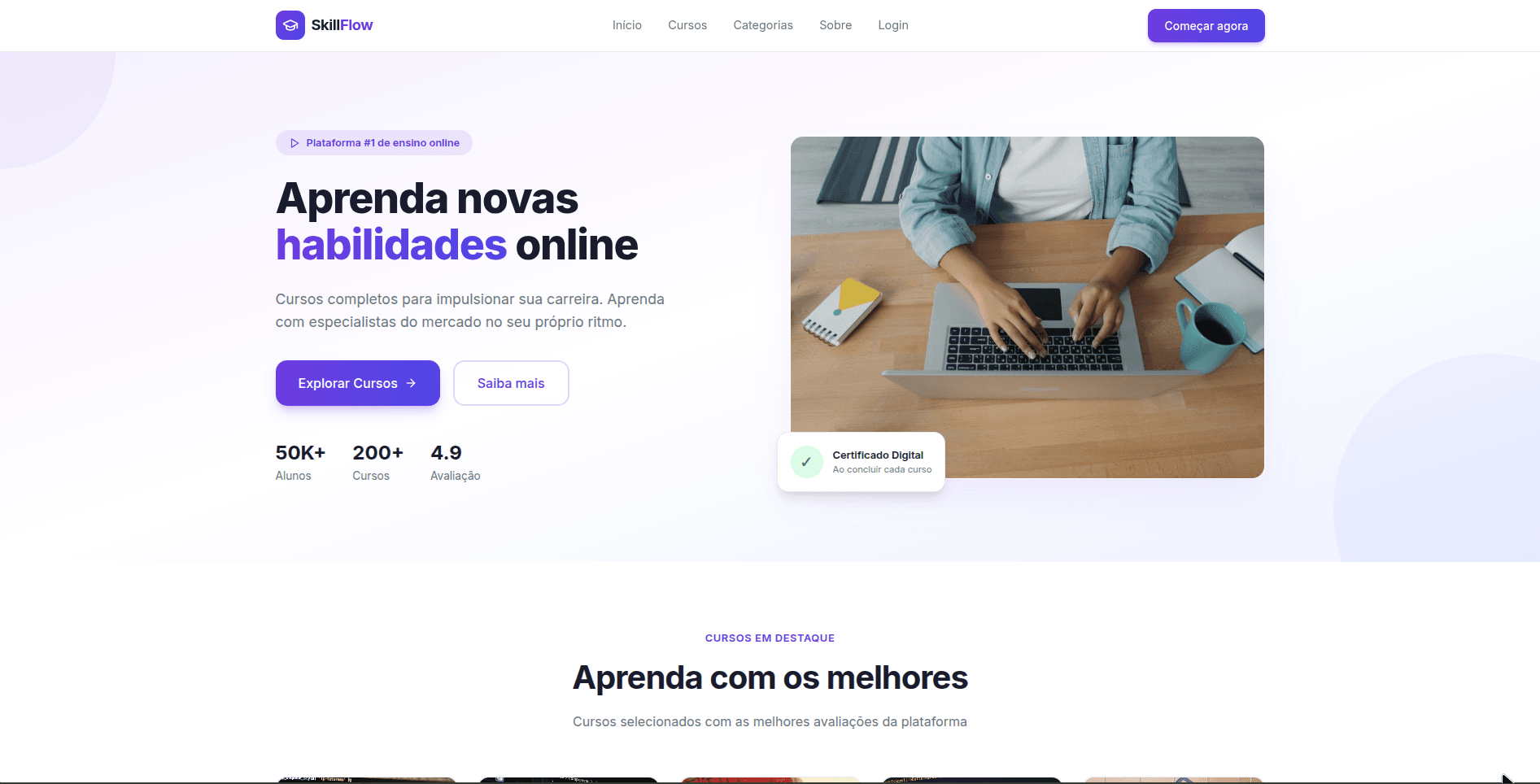 Plataforma de Cursos Online