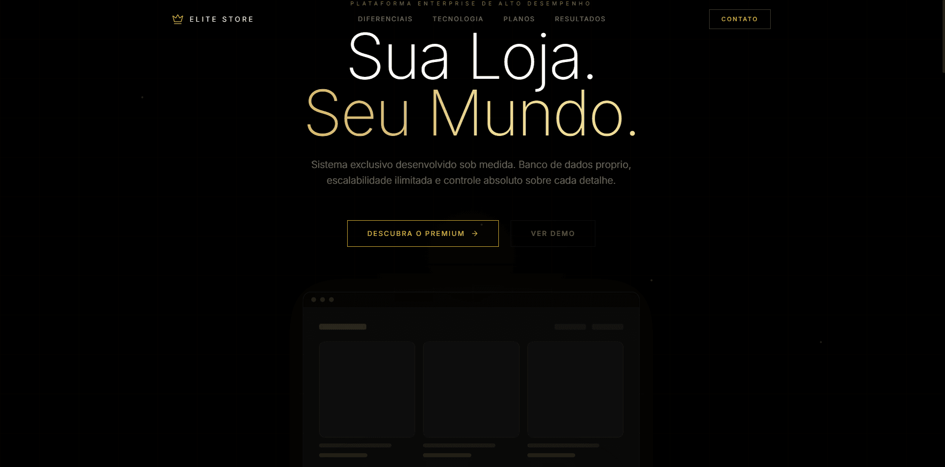 Premium Custom E-commerce